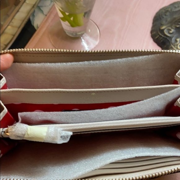 Kate Spade Lacey Minnie Mouse continental Wallet WLRU6028 NWT - Picture 2 of 6